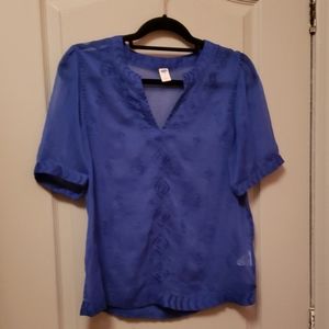 Sheer Blue Shirt